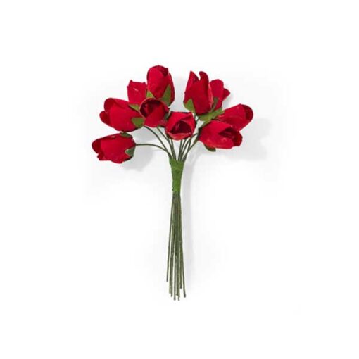 Papirnate rože šopek tulipanov