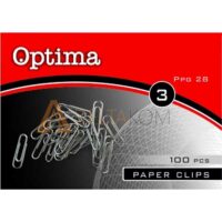 Sponke za papir Optima 28mm 100 kos