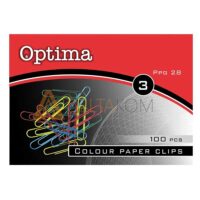 Barvne sponke za papir Optima 28mm