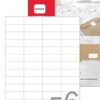 Etikete A4 laser-inkjet 52.5 x 21.2mm
