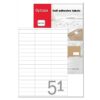 Etikete A4 laser-inkjet 70 x 16.9mm