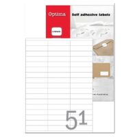 Etikete A4 laser-inkjet 70 x 16.9mm