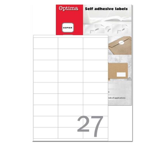 Etikete A4 laser-inkjet 70 x 32mm