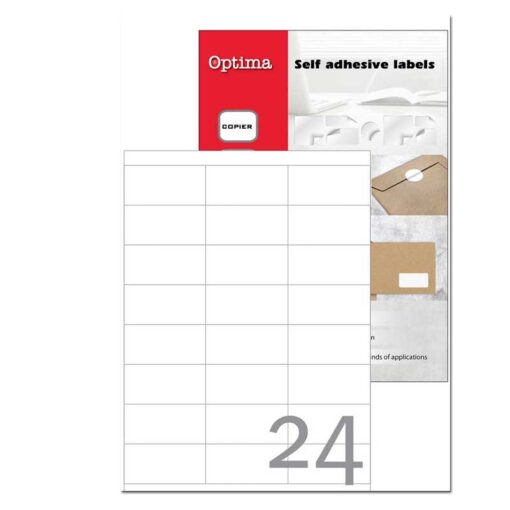 Etikete A4 laser-inkjet 70 x 33.8mm