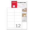Etikete A4 laser-inkjet 97 x 42.3mm