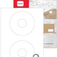 Etikete A4 laser-inkjet fi117 za CD/DVD