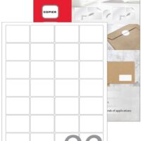 Etikete A4 laser-inkjet 47.5 x 35mm