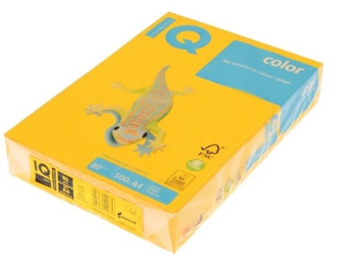 PAPIR A3 80G IQ COLOR rumena-intenziv