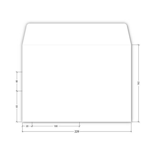Kuverta C5 162x229 mm STRIP 80gr