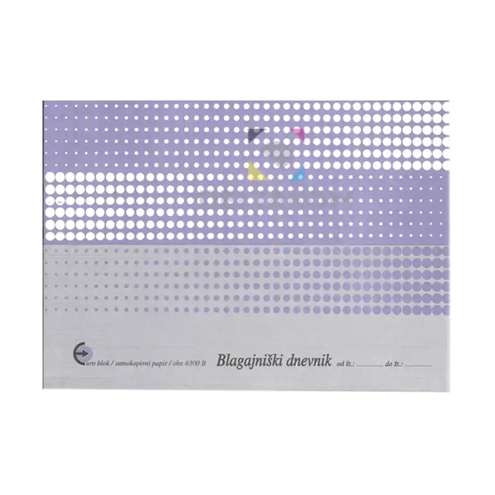 OBRAZEC E 6.3B BLAGAJNIŠKI DNEVNIK