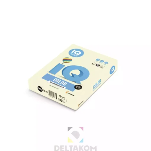Papir A4 80g IQ COLOR pastel krem