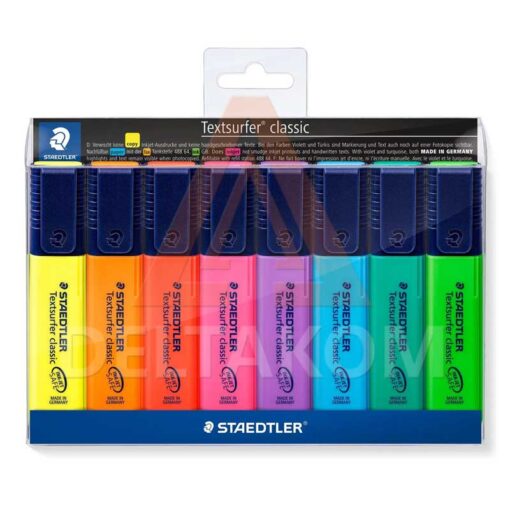 TEXT MARKER STAEDTLER 364 WP4 TOP STAR 8 kos