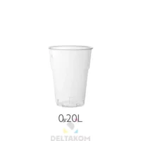 Kozarci KRISTAL TRDI 0.25L – plastični kozarci za prireditve