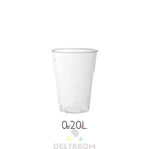 Kozarci KRISTAL TRDI 0.25L – plastični kozarci za prireditve