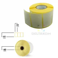 ETIKTE TERMO 60x40 mm