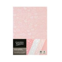 Dekorativni karton MIX PASTEL ROZA