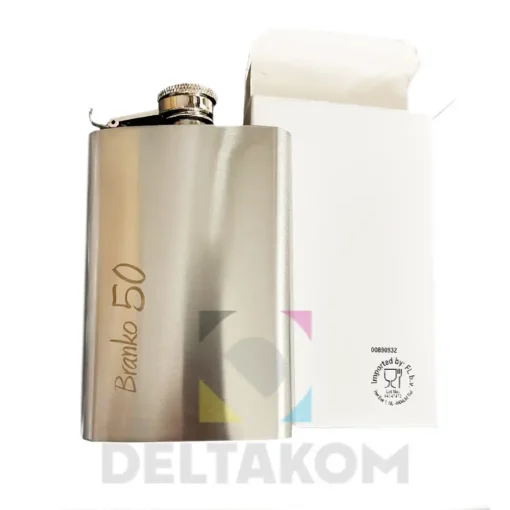 PRISRČNICA KOVINSKA 100ml GRAVIRANJE