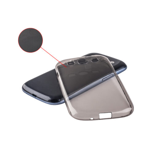 Ultra Slim 0.5 mm TPU ovitek iPhone 5 / 5s / SE smoked - slika 2