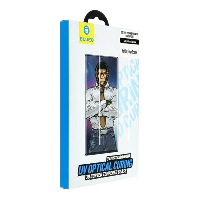 5D zaščitno steklo UV Mr. Monkey za Samsung Galaxy S10 PLUS