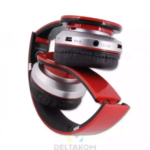 Brezžične slušalke REBELTEC Crystal Red - slika 2