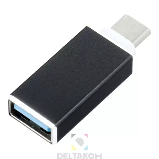 Adapter OTG USB A na USB Tip C 3.0 črn - slika 2