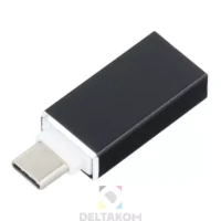 Adapter OTG USB A na USB Typ C 3.0 črn
