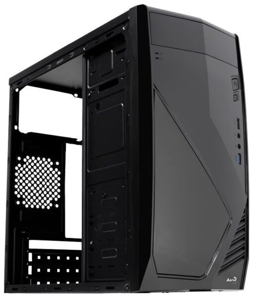 Ohišje AeroCool CS-102 Micro-ATX črna barva - slika 2