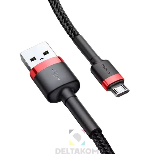 BASEUS kabel USB na Micro C91 2m Rdeče-Črn - slika 2