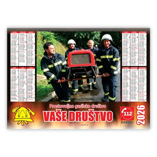 KOLEDAR 1-LISTNI MODEL 7