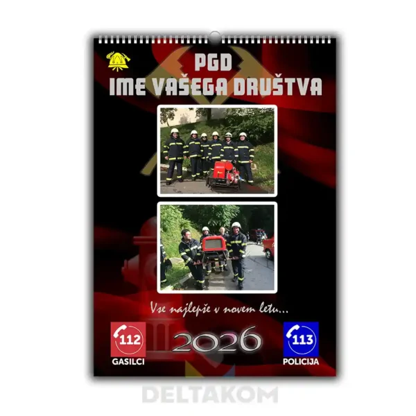 KOLEDAR 7-LISTNI MODEL 4