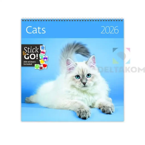 Koledar stenski MUCE CATS