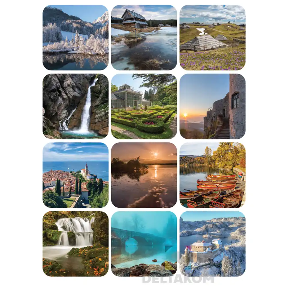 KOLEDAR ČUDOVITA SLOVENIJA GALERIJA