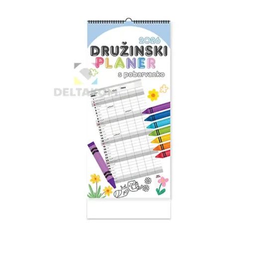 KOLEDAR DRUŽINSKI PLANER JM