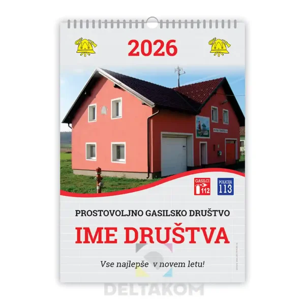 KOLEDAR GASILSKI 7-LISTNI MODEL-5