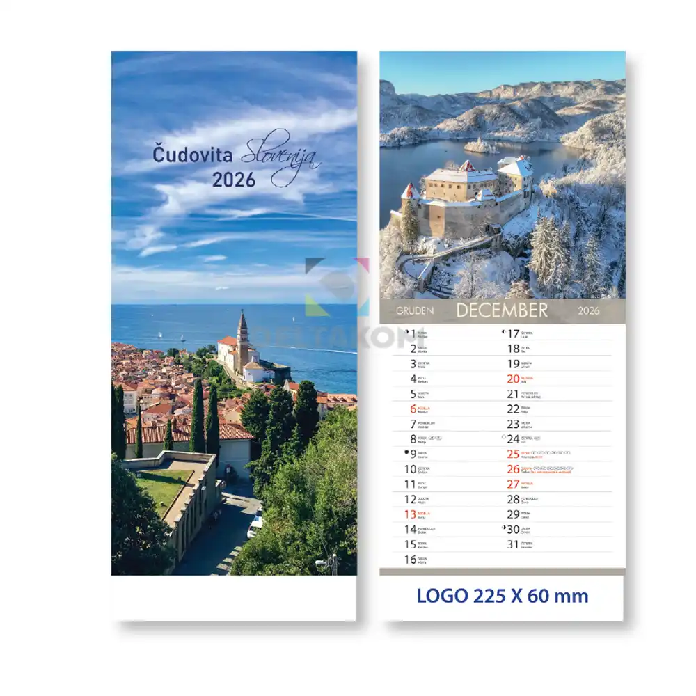 KOLEDAR STENSKI ČUDOVITA SLOVENIJA