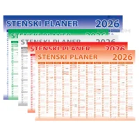 KOLEDAR Stenski planer 61 x 86cm