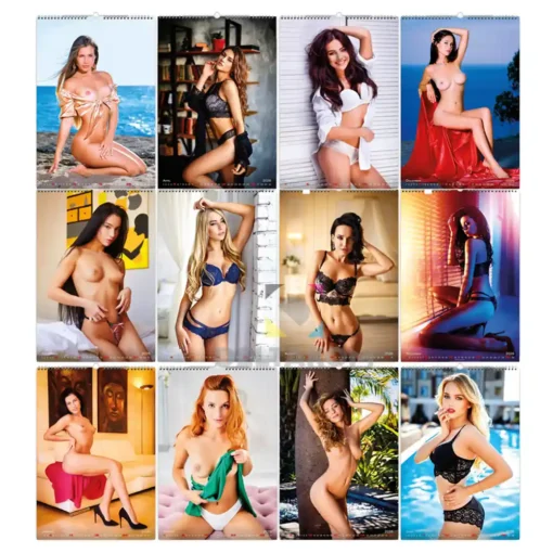 Koledar GIRLS EXCLUSIVE 2026 – prestižni erotični koledar - slika 2