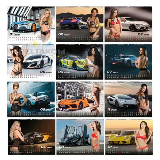 Koledar GIRSL-CARS GALERIJA