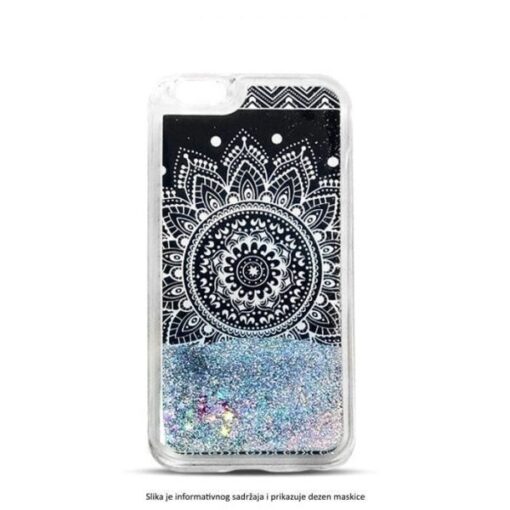 Liquid glitter mandala ovitek za Samsung S8