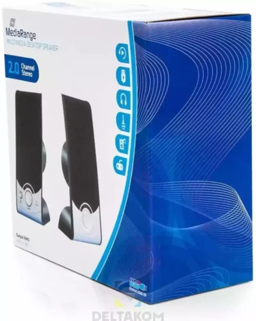 Zvočniki MEDIARANGE S351 2.0 STEREO 6W