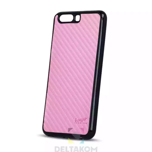 Beeyo Carbon ovitek za iPhone Samsung Galaxy S8 pink - slika 2