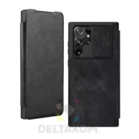 OVITEK SAMSUNG Nillkin Qin Pro Leather črn