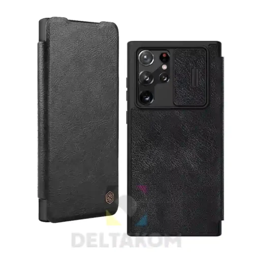 OVITEK SAMSUNG Nillkin Qin Pro Leather črn