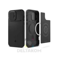 OVITEK SPIGEN OPTIK ARMOR MAGSAFE ČRN