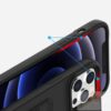 Ovitek Nexeri Silicone Lens Cover iPhone črn