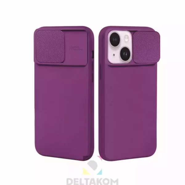 Ovitek Nexeri Silicone Lens viola