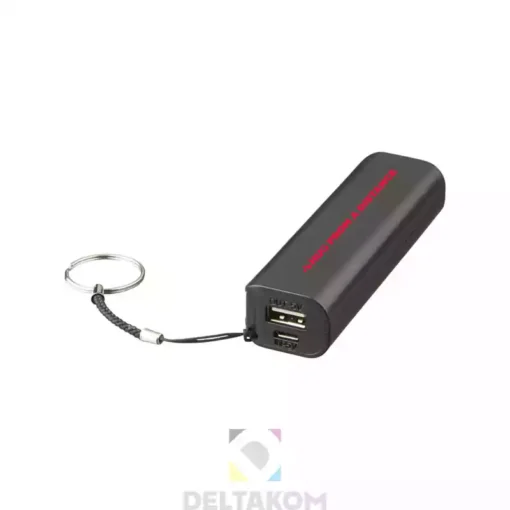 Powerbank SPAN 1200mAh v črni barvi - slika 2