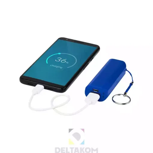 Powerbank SPAN 1200mAh v modri barvi - slika 2