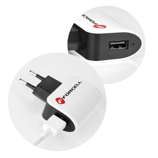 Polnilec Forcell 8-pin Lightning s kablom | Hiter in varen polnilec - slika 3