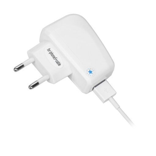 Klasični polnilec USB za iPhone + kabel Blue Star Lite | 1A | Lightning - slika 3